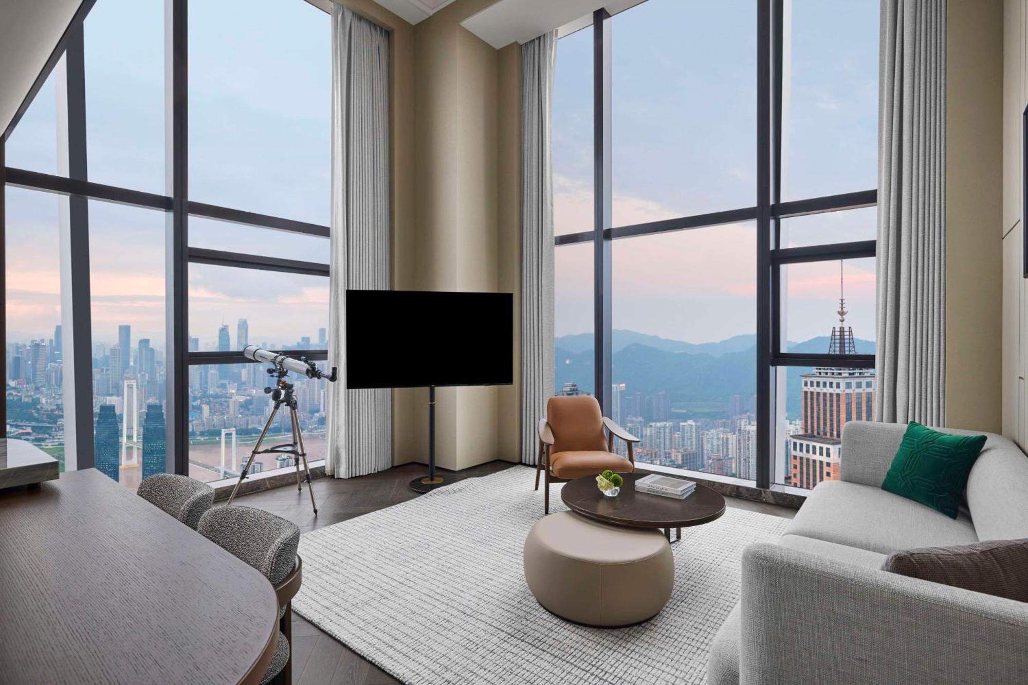 Conrad Chongqing - Indulge In The Magical 8D City Landscape Exterior foto